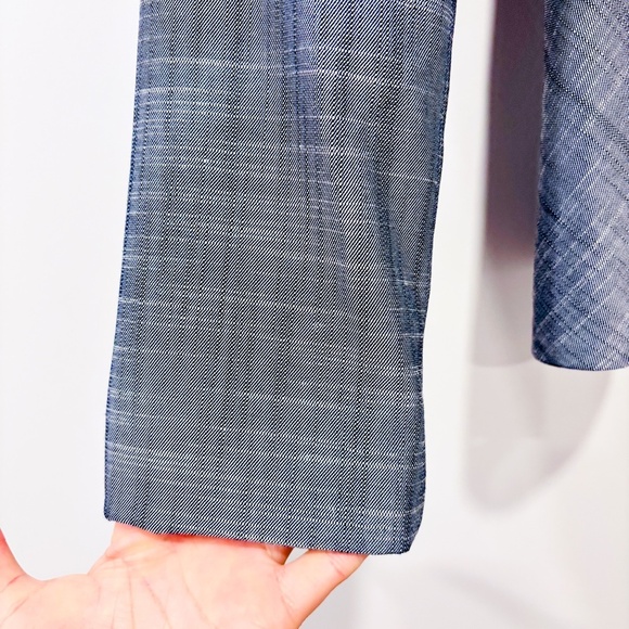 TOMMY HILFIGER Grey tailored blazer | Structured office work jacket | size 6* - Picture 9 of 12